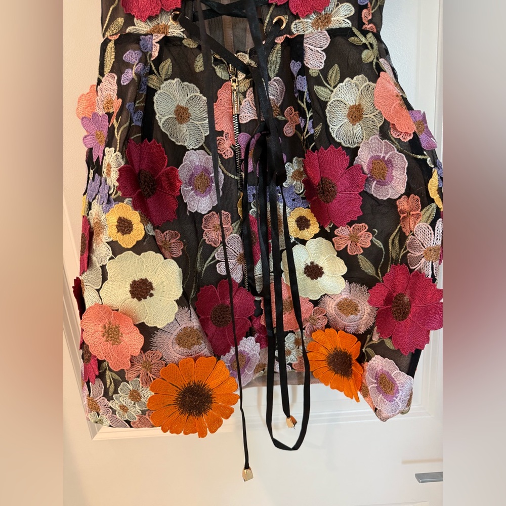 NWOT BRONX AND BANCO BOUQUET MARAYA MULTI STRAPLESS MINI DRESS - Picture 13 of 15
